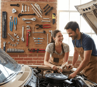 type de clés couple garage