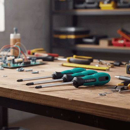 Tournevis cruciforme | Ergonomique magnétique