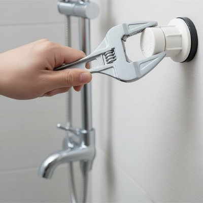 Clé à molette douche